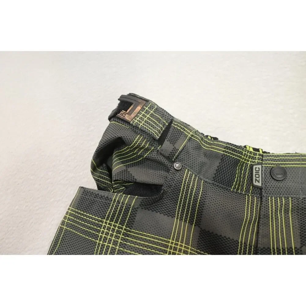 ZOIC Cycling Cargo Shorts Mountain Biking Plaid Baggy Mens Size Large‎